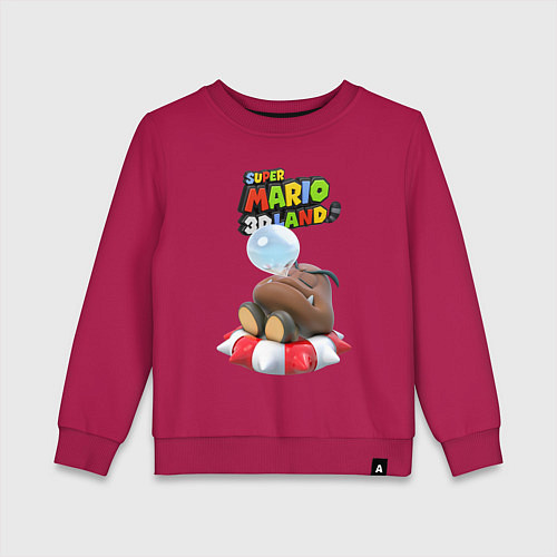 Детский свитшот Goomba Super Mario 3D Land / Маджента – фото 1