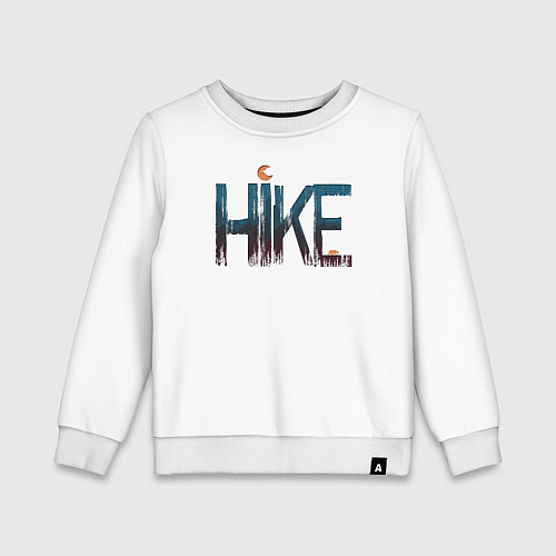 Детский свитшот Hike / Белый – фото 1