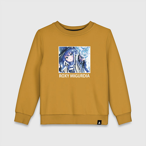Детский свитшот Sweet Roxy / Горчичный – фото 1