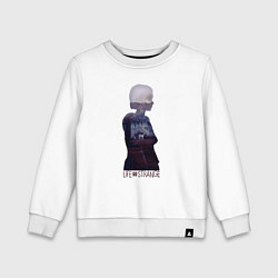 Свитшот хлопковый детский Макс, цвет: белый