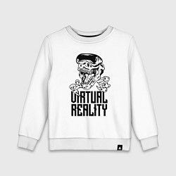 Детский свитшот Virtual reality Dinosaur