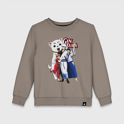 Детский свитшот Gin Tama Sadaharu / Утренний латте – фото 1