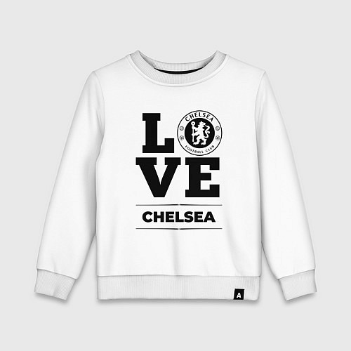 Детский свитшот Chelsea Love Классика / Белый – фото 1