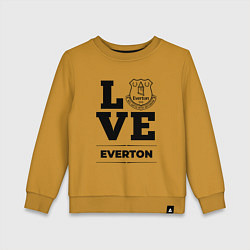 Детский свитшот Everton Love Классика