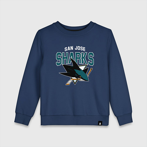 Детский свитшот SAN JOSE SHARKS NHL / Тёмно-синий – фото 1