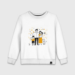 Детский свитшот FRIENDLY FAMILY