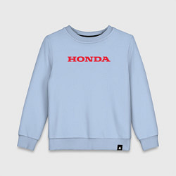 Детский свитшот HONDA ХОНДА LOGO спина