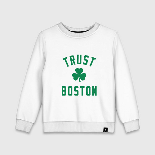 Детский свитшот Trust Boston / Белый – фото 1