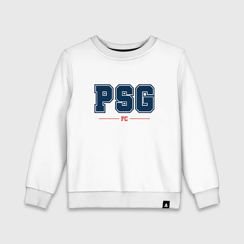 Детский свитшот PSG FC Classic / Белый – фото 1