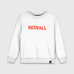 Детский свитшот Redfall logo