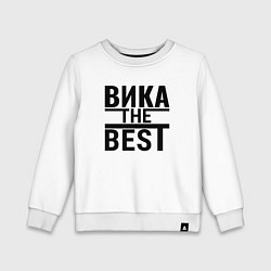 Детский свитшот ВИКА THE BEST