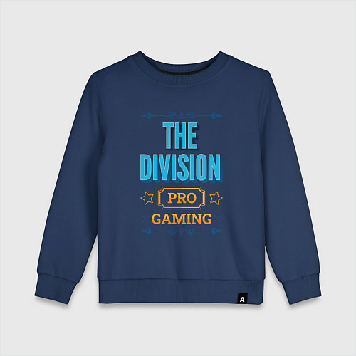 Детский свитшот Игра The Division PRO Gaming / Тёмно-синий – фото 1