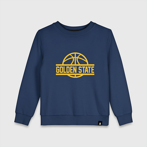 Детский свитшот Golden State Ball / Тёмно-синий – фото 1