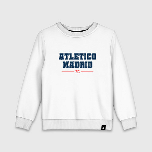 Детский свитшот Atletico Madrid FC Classic / Белый – фото 1