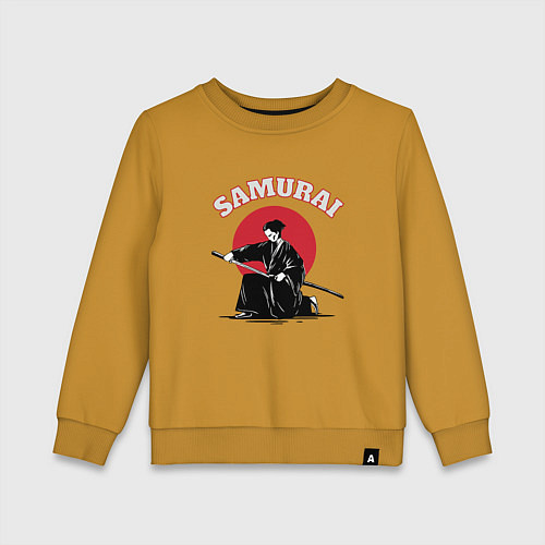 Детский свитшот Shogun Samurai / Горчичный – фото 1