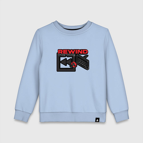 Детский свитшот Rewind the tape / Мягкое небо – фото 1
