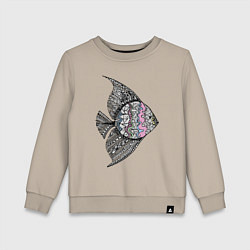 Детский свитшот Тропическая рыба