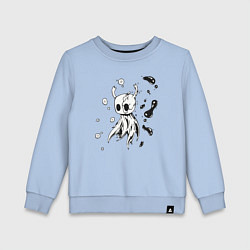 Свитшот хлопковый детский Hollow Knight game, цвет: мягкое небо