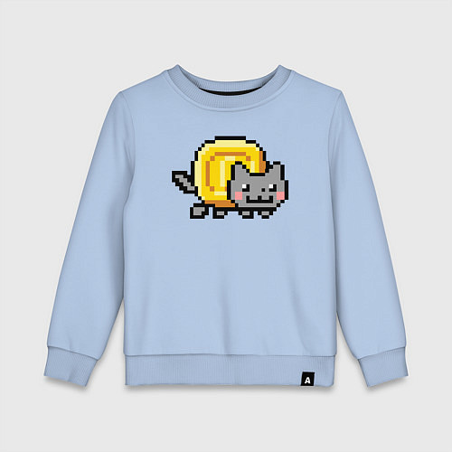 Детский свитшот Нян Коин Кэт / Мягкое небо – фото 1