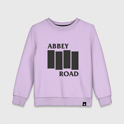 Свитшот хлопковый детский Abbey Road - The Beatles, цвет: лаванда