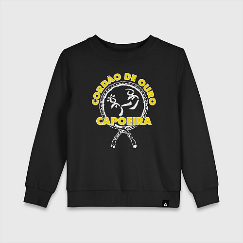 Детский свитшот Capoeira - Cordao de ouro / Черный – фото 1