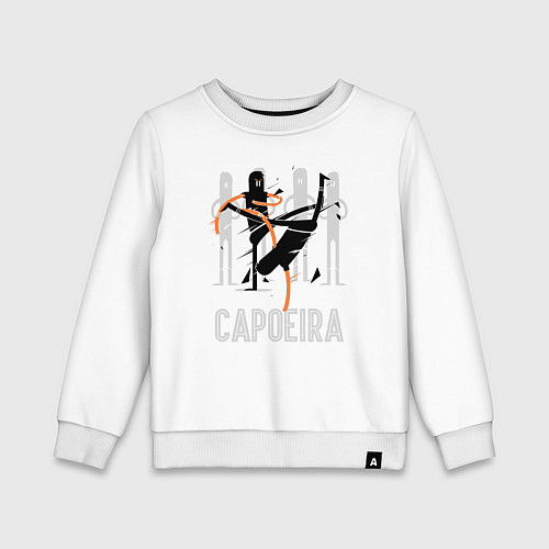 Детский свитшот Capoeira contactless combat / Белый – фото 1
