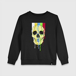 Детский свитшот Color skull - vanguard