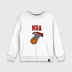 Детский свитшот Basketball - NBA logo