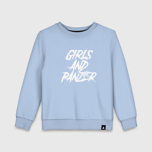 Детский свитшот Girls und Panzer logo / Мягкое небо – фото 1
