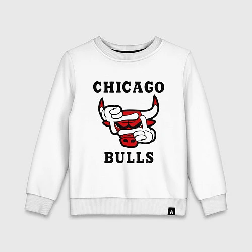 Детский свитшот Chicago Bulls SWAG / Белый – фото 1
