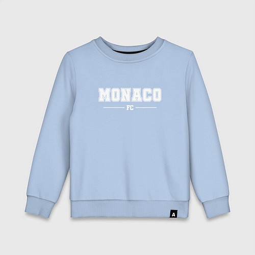 Детский свитшот Monaco football club классика / Мягкое небо – фото 1