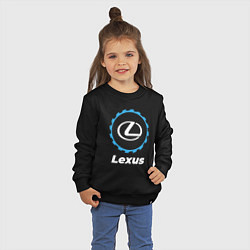 Свитшот хлопковый детский Lexus в стиле Top Gear, цвет: черный — фото 2