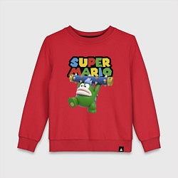 Свитшот хлопковый детский Super Mario - Spike - Character, цвет: красный