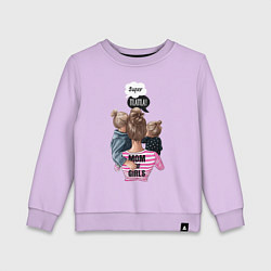 Детский свитшот Super Mama!