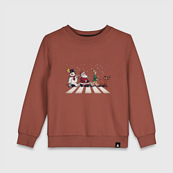 Детский свитшот Beatles Christmas