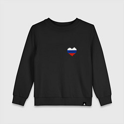 Детский свитшот Россия всегда в сердце