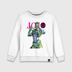 Свитшот хлопковый детский C-Moon - stand of Enrico Pucci - Jojo, цвет: белый