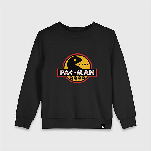 Детский свитшот Pac-man game / Черный – фото 1