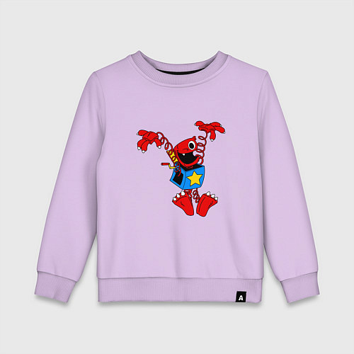 Детский свитшот Boxy boo - poppy / Лаванда – фото 1