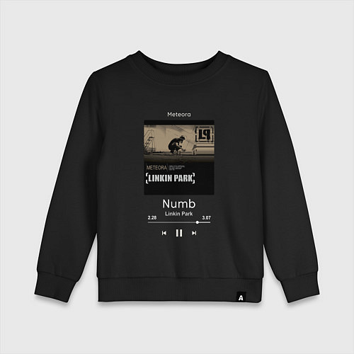 Детский свитшот Linkin Park Numb / Черный – фото 1