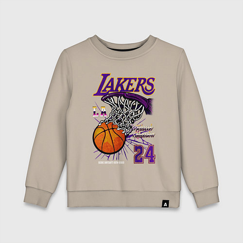 Детский свитшот LA Lakers Kobe / Миндальный – фото 1
