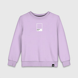 Детский свитшот Pantone Best Color