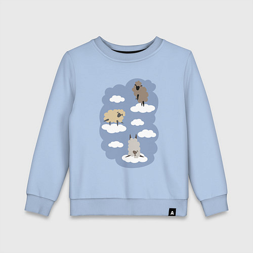 Детский свитшот БаранОблачность / Мягкое небо – фото 1