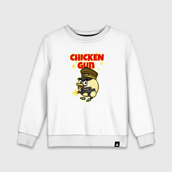 Детский свитшот Chicken Gun - игра