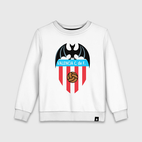 Детский свитшот FC Valencia / Белый – фото 1