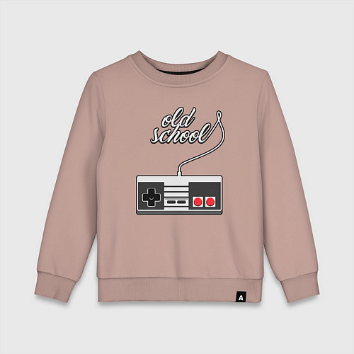 Детский свитшот Джойстик / Пыльно-розовый – фото 1