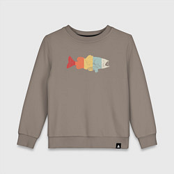 Детский свитшот Color fish