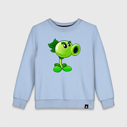 Свитшот хлопковый детский Повторитель горохострел, цвет: мягкое небо