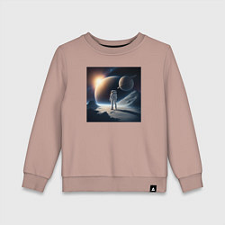 Детский свитшот Человек в космосе
