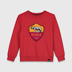 Свитшот хлопковый детский Roma sport fc, цвет: красный